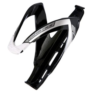 Koszyk na bidon Elite Custom Race Czarno Biały