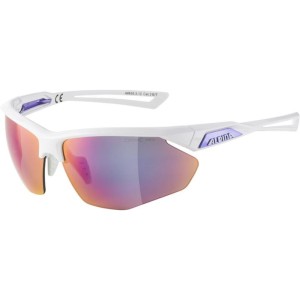 Alpina Okulary Nylos Hr Kolor White-Purple Szkło