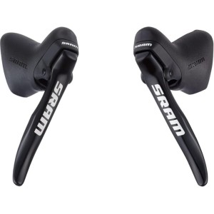 Sram S500 Klamka dźwignia hamulca szosowego lewa czarno srebrna