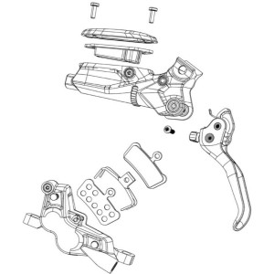 Sram Zestaw naprawczy zacisku Guide R/RS/RSC/T1