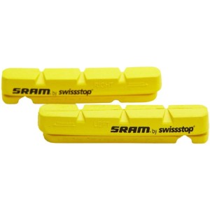 Sram Road Okładziny hamulcowe V-brake szosa para żółte
