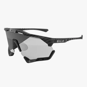 Scicon Okulary Aeroshade XL Carbon Matt/Black - SCNPP Photocromic Silver