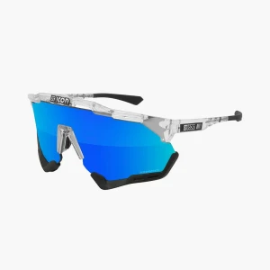 Scicon Okulary Aeroshade XL Crystal Gloss/Black - SCNPP Multimirror Blue