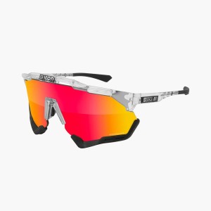 Scicon Okulary Aeroshade XL Crystal Gloss/Black - SCNPP Multimirror Red