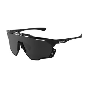 Okulary Scicon Aeroshade Kunken Black Gloss Multimirror Silver