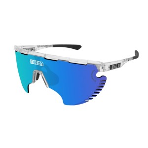 Okulary Scicon Aerowing Lamon Crystal Gloss SCNPP Multimirror Blue