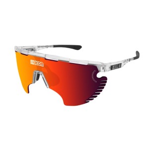 Okulary Scicon Aerowing Lamon Crystal Gloss SCNPP Multimirror Red