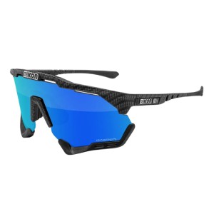 Okulary Scicon Aeroshade XL Carbon Matt SCNPP Multimirror Blue