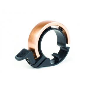 Dzwonek rowerowy Knog Oi Classic mały 22.2mm mosiądz