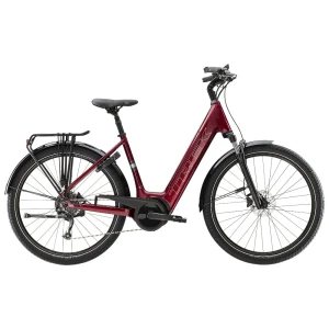 Rower elektryczny Trek Verve+ 3 z niskim przekrokiem 400Wh Czerwony
