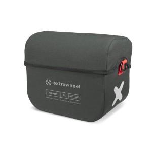 Extrawheel Torba Na Kierownicę Handy Polyester Grey/Black 5L