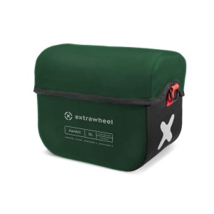 Extrawheel Torba Na Kierownicę Handy Polyester Green/Black 5L