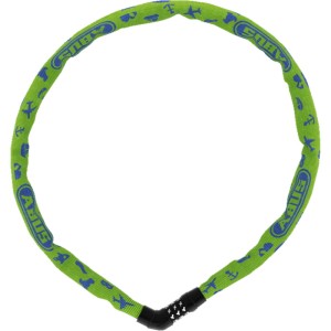 Zapięcie łańcuch Abus Steel-O-Chain 4804C Limonkowe
