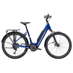 Rower elektryczny Trek Verve+ 3 Lowstep 800Wh 2026 Niebieski