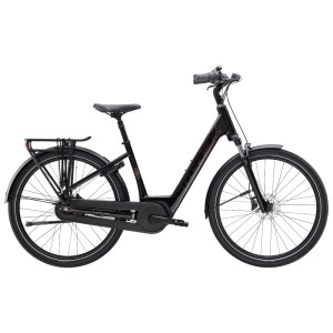 Rower elektryczny Trek District+ 2 Lowstep 2026 Czarny