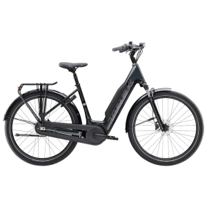 Rower elektryczny Trek District+ 3 o niskim przekroku 800Wh 2026 Grafitowy