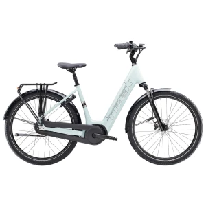 Rower elektryczny Trek District+ 3 o niskim przekroku 545Wh 2026 Szary