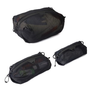 Zestaw Pokrowców  Travel Line Peak Design Ultralight Mesh Packing Cube Black – S,SX, SXX, czarny
