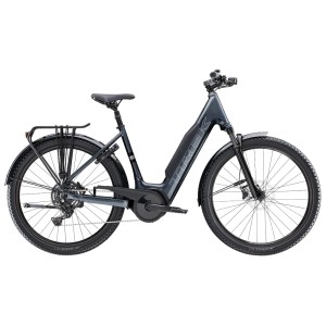 Rower elektryczny Trek Verve+ 4 z niskim przekrokiem 800Wh 2026 Grafitowy