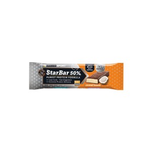 Baton energetyczny NAMEDSPORT StarBar 50% 50 g kokos