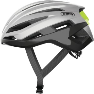 Kask rowerowy Abus Stormchaser gleam silver