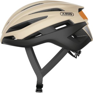 Kask rowerowy Abus Stormchaser beige black