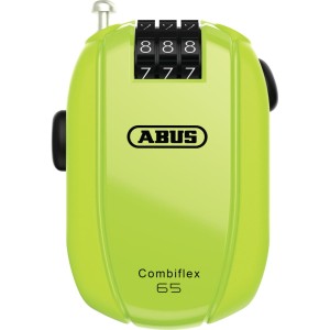 Zapięcie szyfrowe Abus Combiflex StopOver 65 neon