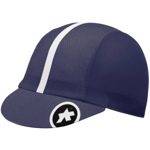 Czapka kolarska z daszkiem Assos Cap Niebieska