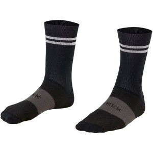 Skarpety rowerowe Trek Race Reflective Crew Czarne