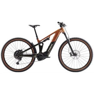 Rower elektryczny Trek Powerfly FS+ 4 Gen 4 Zielono Pomarańczowy
