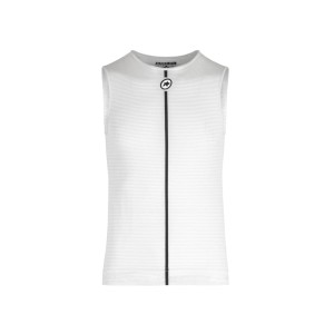 Podkoszulek rowerowy bezrękawnik Assos Summer SS Skin Layer biały