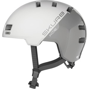 Kask rowerowy Abus Skurb ACE silver white