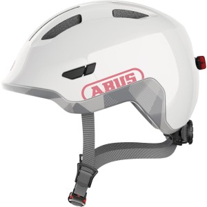 Kask dziecięcy Abus Smiley 3.0 ACE LED shiny white
