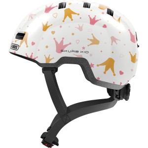 Kask dziecięcy Abus Skurb Kid white crowns