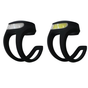 Zestaw lampek Knog Frog V3 przód + tył czarne