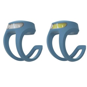 Zestaw lampek Knog Frog V3 przód + tył granatowe