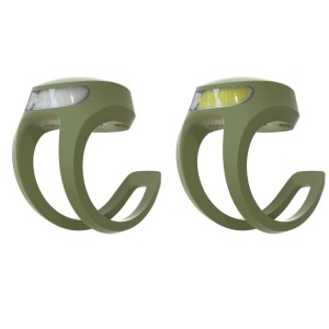 Zestaw lampek Knog Frog V3 przód + tył zielone