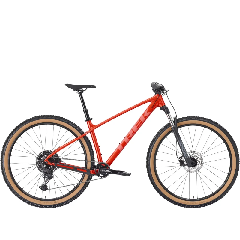 Rower MTB Trek Marlin 6 Gen 3 Czerwony - widok z boku