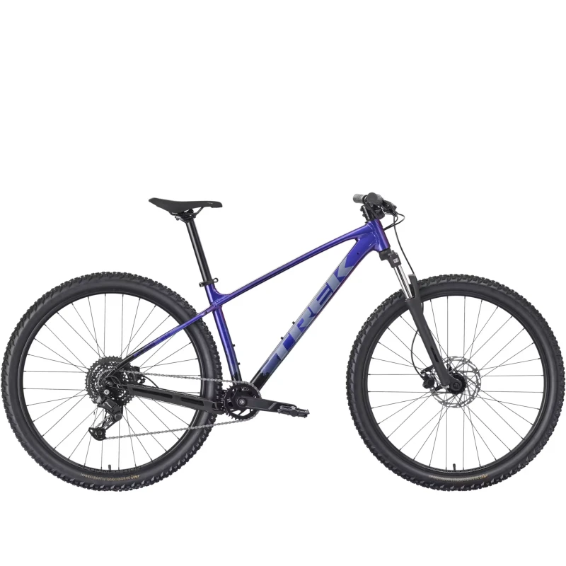 Rower MTB Trek Marlin 4 Gen 3 Fioletowy - widok z boku