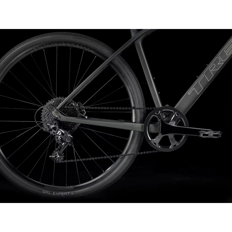 Rower fitness Trek FX Sport 5 2026 Matte Black Olive - łańcuch