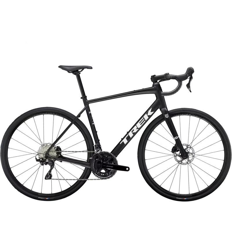 Rower szosowy Trek Domane AL 5 Gen 4 2026 Czarny - widok z boku