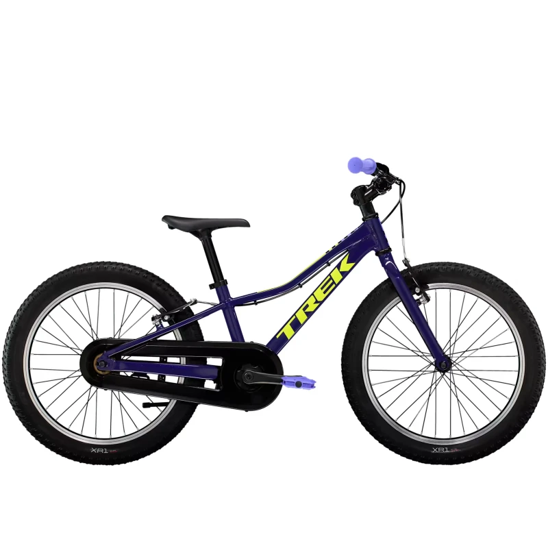 Rower dziecięcy Trek Precaliber 20 2026 Fioletowy - widok z boku
