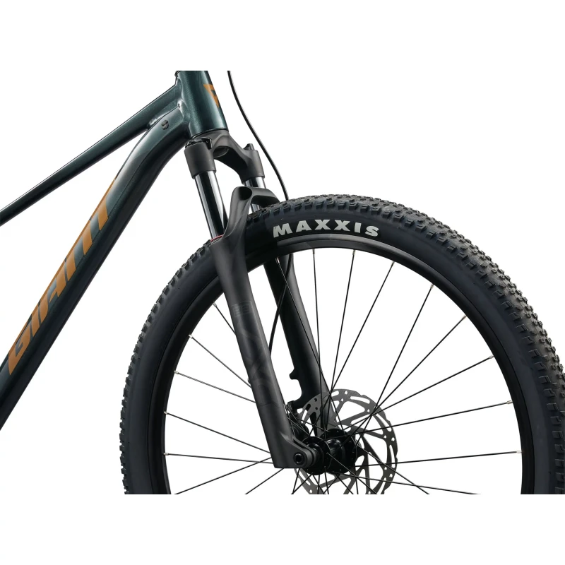 Rower MTB Giant Talon 2 Asphalt Green - widelec i koło