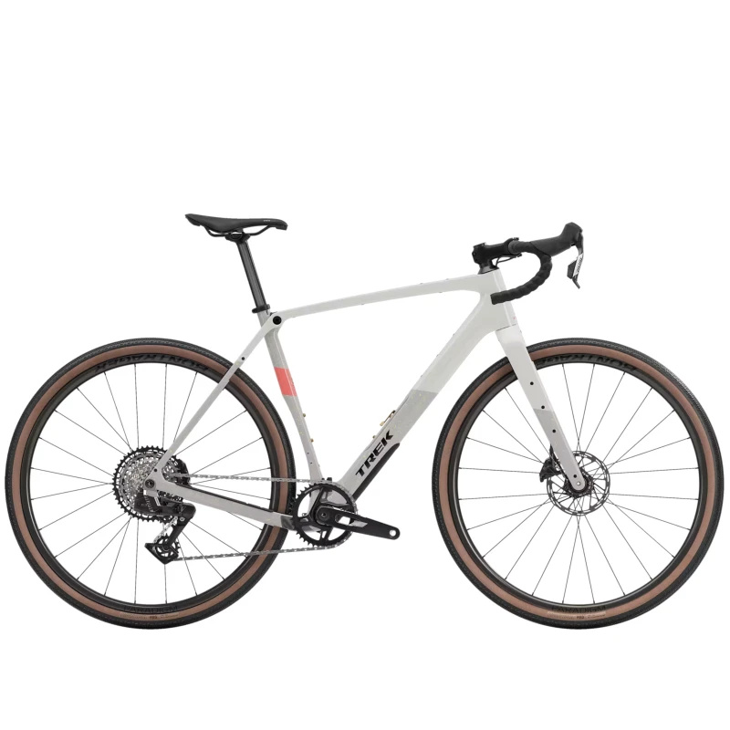 Rower gravel Trek Checkpoint SL 6 AXS Gen 3 Biały - widok z boku
