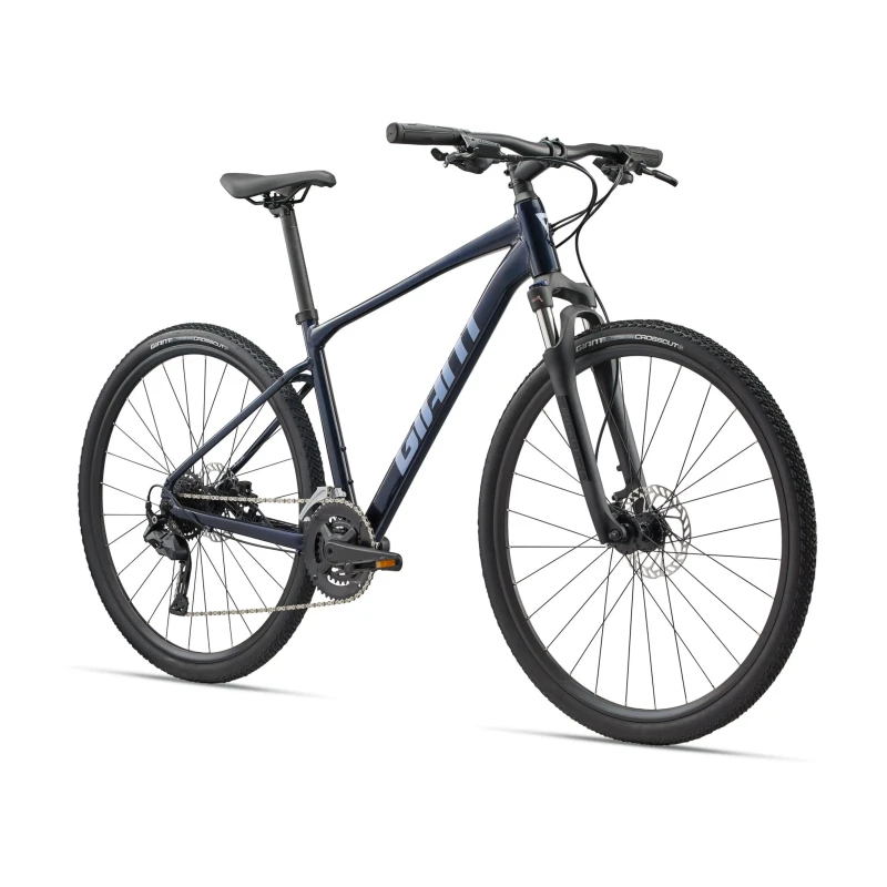 Rower crossowy Giant Roam 3 Ultra Navy - widok z przodu