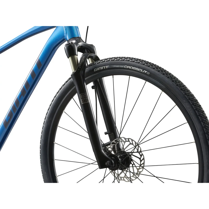 Rower crossowy Giant Roam 1 Electron Blue - koło i widelec