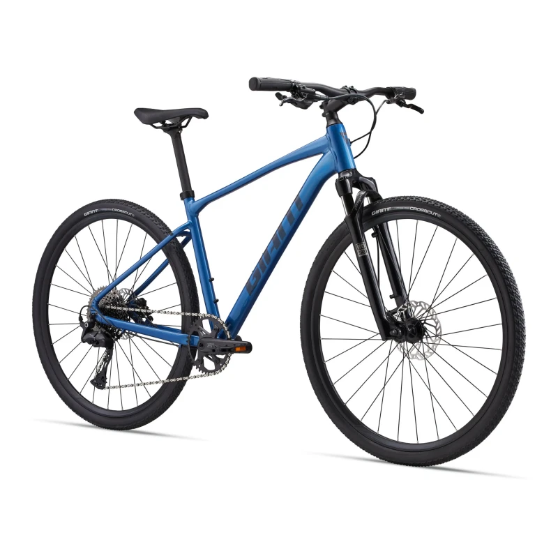 Rower crossowy Giant Roam 1 Electron Blue - widok z przodu