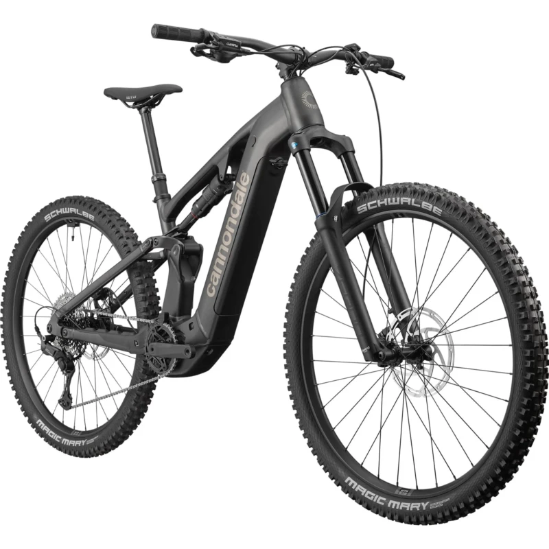 Rower elektryczny Cannondale Moterra 4 Czarny  - widok z przodu