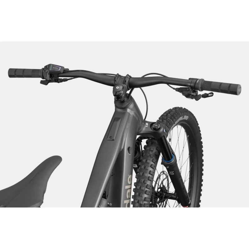 Rower elektryczny Cannondale Moterra 4 Czarny - widok kierownicy z góry