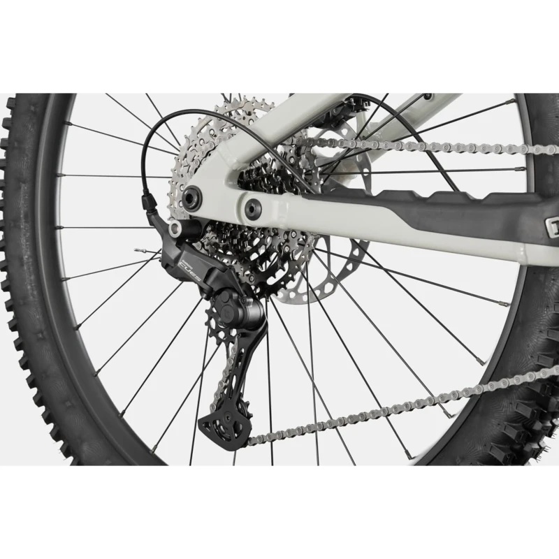 Rower elektryczny Cannondale Moterra 3 Biały - widok piasty